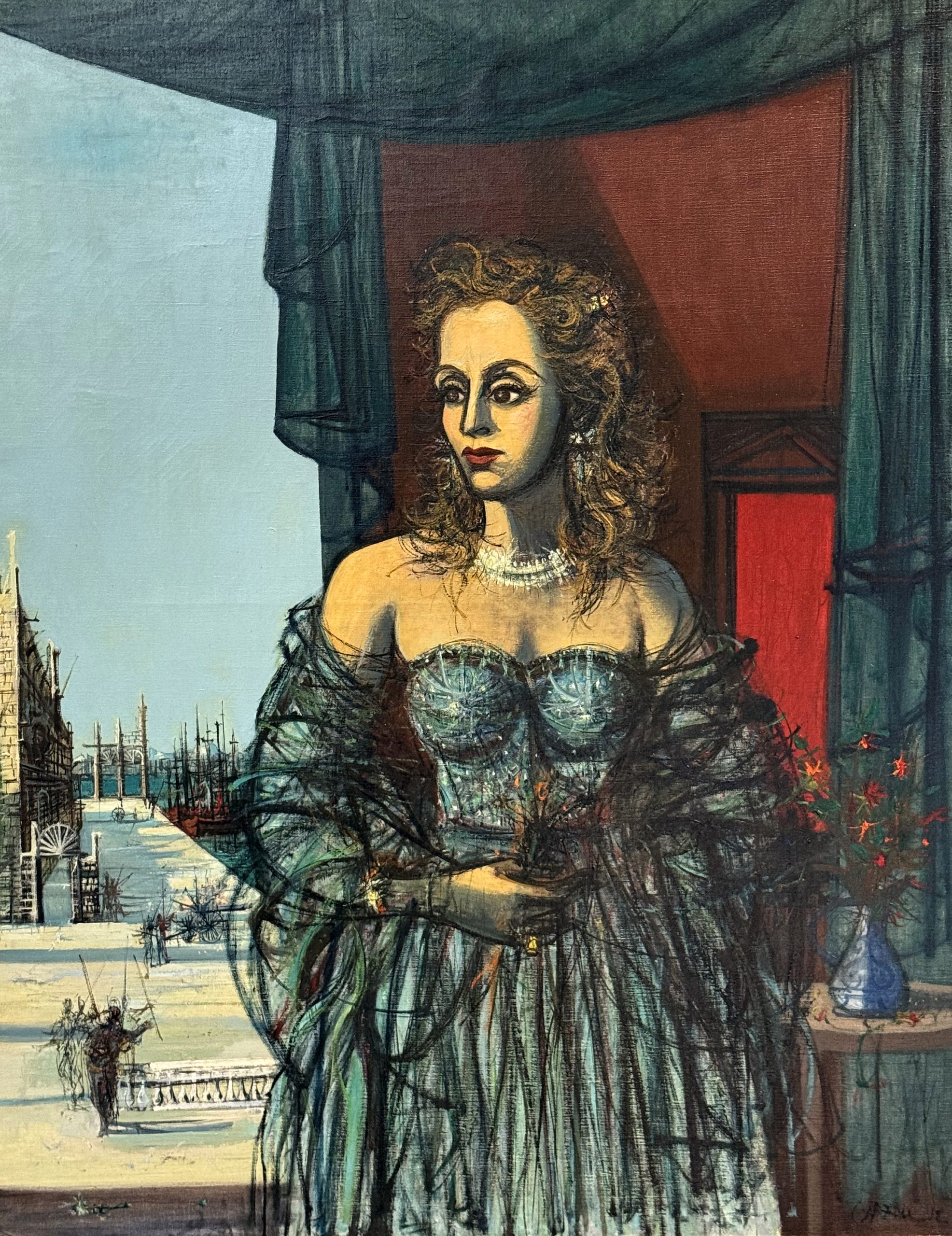 Lady in Blue, 1952